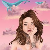 Dreamer . % Kármen Takács-Kocziszki tarafından hazırlanan Dijital Çizim, Dijital İllüstras, on, Dijital Bo, Ve ama projesi - 02.05.2021