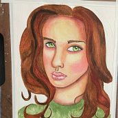 My current WIP. Pintura em aquarela projeto de Angie - 05.02.2021