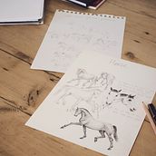 3D Horse - Drawing and wax carving  . % amy___victoria tarafından hazırlanan 3D, Ve Çizim projesi - 11.24.2020
