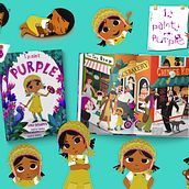 character development and double page spread, children's book. Un proyecto de Ilustración infantil de Dasha Riley - 05.07.2020