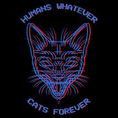 Humans whatever. Cats forever. Un proyecto de Diseño digital e Ilustración digital de Carla Parrilla Razza - 01.11.2020