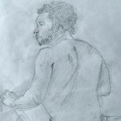 Meu projeto do curso: Introdução ao desenho artístico da figura humana. Un projet de Dessin, Dessin au cra, on , et Dessin anatomique de flpileggi - 06.02.2021