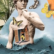 My project in Digital Collage for Editorials course. Un proyecto de Collage e Ilustración digital de Andrea Wagner - 06.02.2021