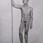 My project in Realistic Human Figure Drawing course. Drawing project by patrycja_nikiel - 02.06.2021