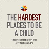The Hardest Places to be a Child - Save the Children. Information Design, Digital Illustration & Infographics project by nunez_uk - 12.06.2019