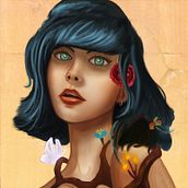My project in Digital Fantasy Portraits with Photoshop course. Un progetto di Illustrazione tradizionale di doutreleau_f - 07.02.2021