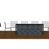 CINETISMO: Interacción usuario-mueble-espacio. Furniture Design, Making, Industrial Design, Design, and 3D project by Amanda Alvarez Da Costa - 01.30.2021