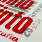 Rótulo em letterpress . T, and pograph project by Mariana Machado - 10.07.2020