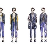 Rock n Roll. Fashion Design project by Joana Graça Louro - 05.07.2016