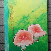 Mushroom book. Bookbinding project by addasenta - 02.07.2021