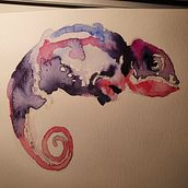 My project in Experimental Watercolor Techniques for Beginners course . % Amelia Cazorla tarafından hazırlanan Sulubo, Ve a Resim projesi - 02.11.2021