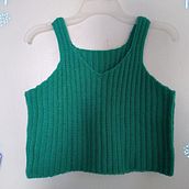 Mi Proyecto del curso: Crochet: crea prendas con una sola aguja. Crochet project by su_pamelit - 02.07.2021