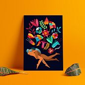 My project in Flat Illustration with Photoshop course Ein Projekt aus dem Bereich Digitale Illustration von Tatiana Kokot - 08.02.2021