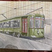 My project in Urban Sketching. Esboçado, e Pintura em aquarela projeto de Abby Hall - 19.02.2021