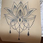 Mi Proyecto del curso: Tatuaje para principiantes. Tattoo Design project by Gabriela Rivera - 02.08.2021