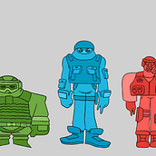Character Design Final Project. Un progetto di Character design e Disegno digitale di Aaron Mitchell - 08.02.2021