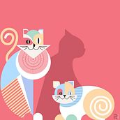 My project in Digital Illustration with Geometric Shapes for Beginners Course. Un proyecto de Ilustración digital, Ilustración tradicional e Ilustración vectorial de Ridho Indrianto - 23.03.2022