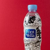 Font Vella - Sed de Vivir. Comic, Graphic Design, and Digital Illustration project by David Crispín - 06.15.2013
