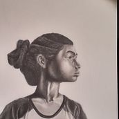 Meu projeto do curso: Retrato realista com lápis grafite. Traditional illustration, Fine Arts, Pencil Drawing, Drawing, Portrait Drawing, Realistic Drawing, Artistic Drawing, and Figure Drawing project by geovanamente - 01.02.2022