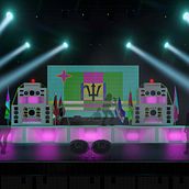 Bad Gyal _Gira Bad Gyal Sound System. Un progetto di Design, Progettazione 3D e Eventi di Lorena G.Miret - 08.02.2019