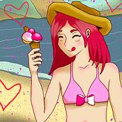 Meu projeto do curso: Ilustração digital com influência mangá. Un progetto di Disegno digitale di Patricia Otranto Freitas - 09.02.2021