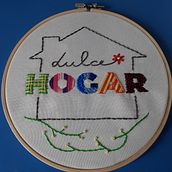 Mi Proyecto del curso: Letras bordadas: el hilo como herramienta gráfica. Embroider project by Meliza Mora Ibarra - 02.09.2021
