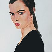 Mein Kursprojekt: Aquarellporträt mit fotografischem Vorbild. Watercolor Painting project by Ehlert Caroline - 02.09.2021