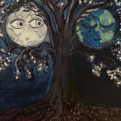 My project in Artistic Illustration: Draw from Your Imagination course. Acr, and lic Painting project by Rae Melody - 02.09.2021