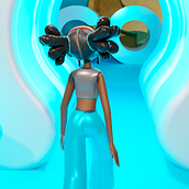 Banco Neon / Animação Blender 3D. 3D, 3D Design, 3D Animation, and Character Animation project by Leonardo Zidane - 02.09.2021