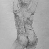 Mi Proyecto del curso: Dibujo de la figura humana en movimiento. Fine Arts, Sketching, Creativit, Pencil Drawing, and Figure Drawing project by Pascual Horacio Palestini - 02.11.2021