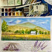 Mi Proyecto del curso: Cuaderno de viaje en acuarela. Watercolor Painting project by Marina Noirdis - 02.09.2021