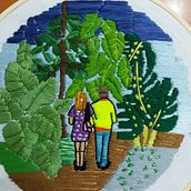 Mi Proyecto del curso: Introducción al bordado botánico. Embroider project by Katia Andres - 02.10.2021