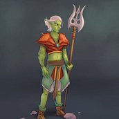 Mein Kursprojekt: Digitale Bemalung von Charakteren: Farbe und Licht. Un progetto di Illustrazione tradizionale di leartssy - 09.02.2021