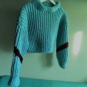 Mi Proyecto del curso: Crochet: crea prendas con una sola aguja. Een project van Haken van nuriadomenech1 - 14.02.2021