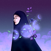 My project in Lighting Principles for Digital Painting course. Digital Drawing project by Hala Kesserwan Chibani - 01.15.2021