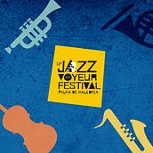 Jazz Voyeur Festival- Gráfica 12ª Edición . % On the Rock · Creative Agency tarafından hazırlanan Dijital Tasarım, Editör, al Tasarım, Grafik Tasarım, Sos, al Med, a Tasarımı, Ola, lar, Instagram, Reklamcılık, Sos, al Med, Ve a projesi - 08.08.2019