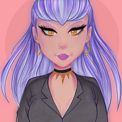 Mi Proyecto del curso: Retrato de personajes femeninos con Procreate. Un proyecto de Dibujo digital, Diseño e Ilustración tradicional de Loreto Sánchez Ruiz - 10.02.2021