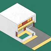 Isometria Pilotos. Architecture, and Traditional illustration project by Cláudia Pereira - 11.10.2020