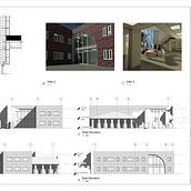 A Simple Office Building modelled during a Revit Course. 3D, 3D Modeling, and Architecture project by stek - 02.10.2021