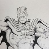 Mi Proyecto del curso: Ilustración para cómics: anatomía de un superhéroe . % Adriana Gonzalez tarafından hazırlanan Çizim, Kalem Çizimi, Ve Şekil Çizimi projesi - 02.10.2021