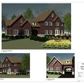 A House Project modelled during a Revit Course. 3D, 3D Modeling, and Architecture project by stek - 02.10.2021