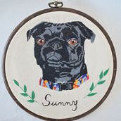Mi Proyecto del curso: Needle painting para principiantes. Embroider project by paulaa.astudillo - 03.30.2021