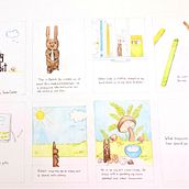 My project in From Autobiography to Illustrated Story course. Traditional illustration project by Susan Carter - 02.10.2021