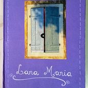Livro Lara Maria. Bookbinding project by Berenice Gehlen Adams - 03.16.2021