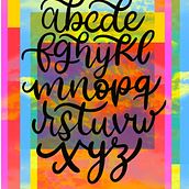 Recién aprendiendo con procreate. Een project van Digitale belettering van Paulina Rojas - 11.02.2021
