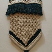 Mi Proyecto del curso: Introducción al macramé: creación de un tapiz decorativo. Un projet de Artisanat de acastellanoperez - 21.02.2021