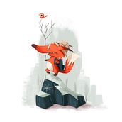 My #FoxAdventurer for @characterdesignchallenge #CDChallenge :). Design de personagens, Ilustração digital e Ilustração infantil projeto de Viv Campbell - 11.02.2021