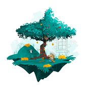 · Renaturalize the city ·. Design de personagens, Ilustração digital e Ilustração infantil projeto de Viv Campbell - 11.02.2021
