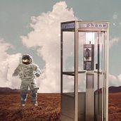 Phone Booth. Collage, Creativit, and Art Direction project by Wowtiful - 02.11.2021