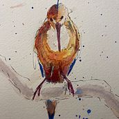 Brush stroke exercise. . Un proyecto de Pintura a la acuarela de David Appiah - 11.02.2021
